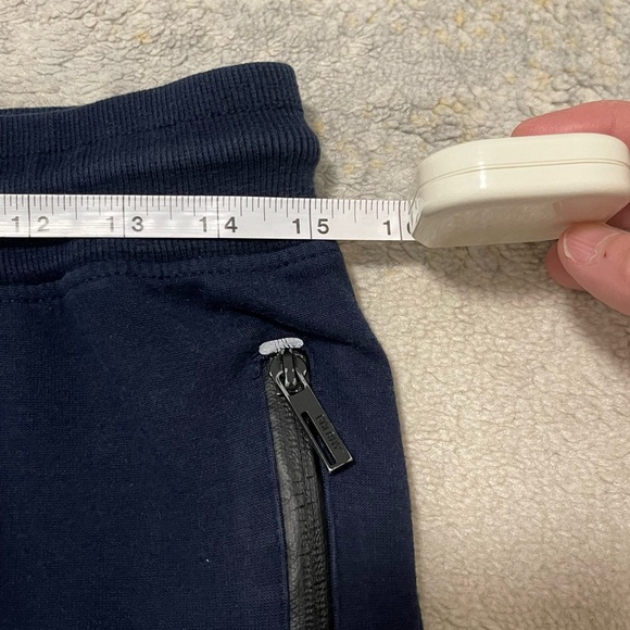 EUC Men’s Size Large (31” waist) Galaxy By Harvic Drawstring Joggers Dark Navy - Picture 8 of 10